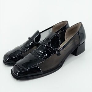 Jones New York Black Patent Loafers